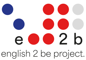 English 2 Be project - logo