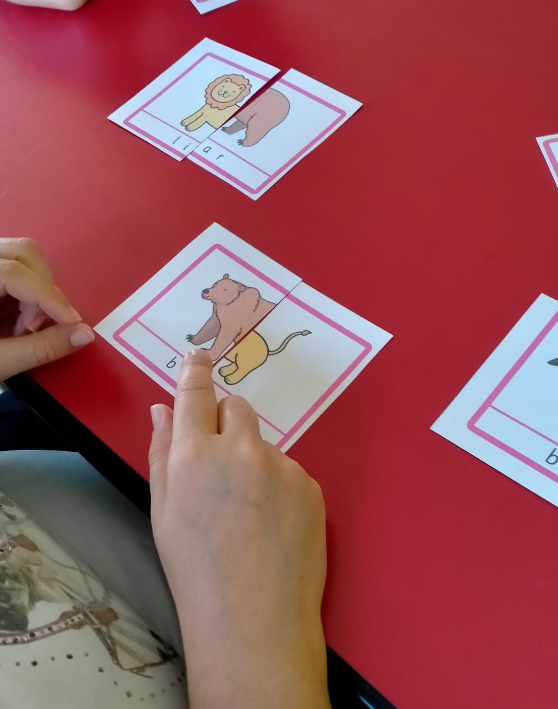 Carte di animali per abbinare e giocare con logica e fantasia.